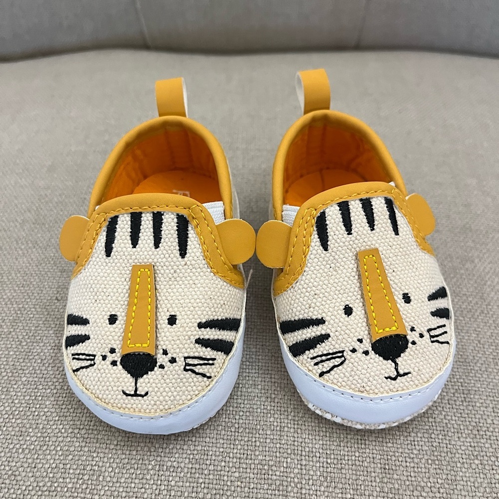 Rising Star Slip On Tiger Shoes for 3-6 Months